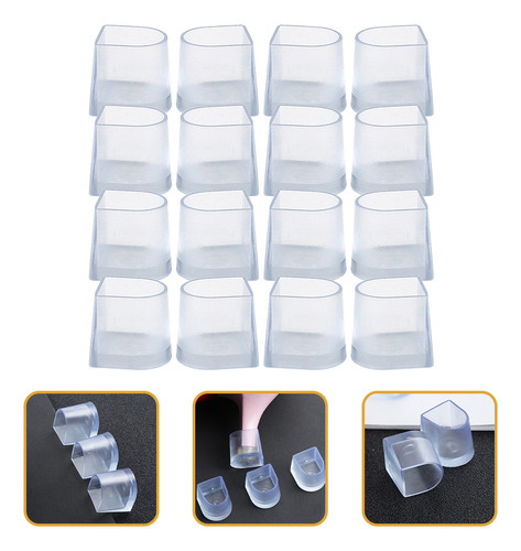 16 Protectores De Tacón Alto, Funda Transparente Para Tacón