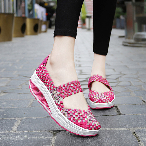 Zapatos Casuales De Mujer De Talla Grande Para Combinar De N