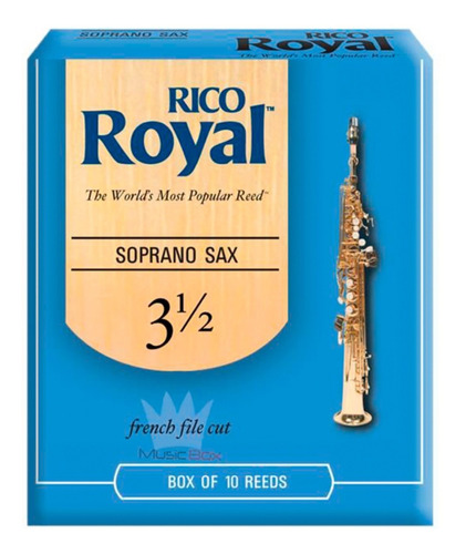 Combo Rico Royal Aw Cana Saxofon Soprano Bb 3 12