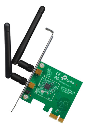 Tarjeta De Red Pci Express Wifi Tplink Tl-wn881nd 300mbps 