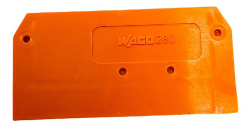 32 Pcs Wago 280-309 End Plate Terminal Blocks Orange Eeh