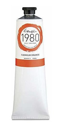 Art Paint - Gamblin 1980 Aceite Cadmio Naranja 150ml