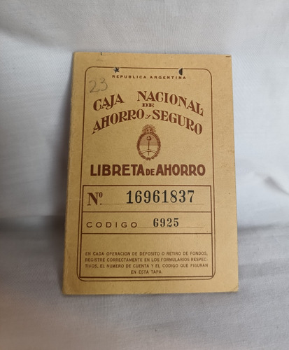 Excelente - Libreta Ahorro Postal 1979 Sellos Estampillas