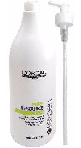 Loreal Profesional Shampoo Neutro Pure Resource X1500 Graso