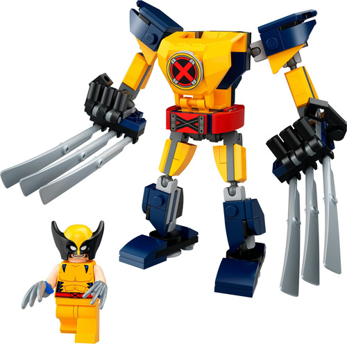 Kit De Construcción Lego Marvel Wolverine Mech Armor 76202