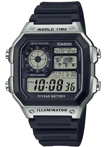 Casio Reloj De Cuarzo Japonés Para Hombre Con Batería De 10