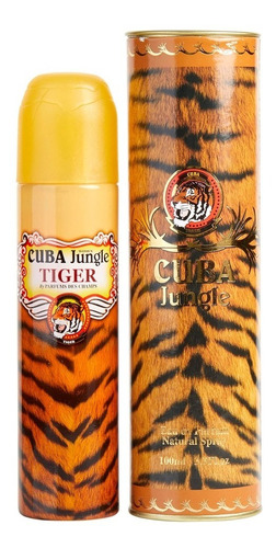 Perfume Cuba Paris - Cuba Jungle Tiger Original 100ml 