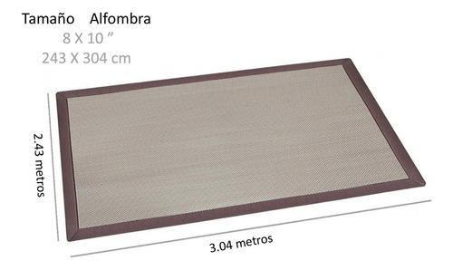 Imagen 4 de 4 de Alfombra Rizzy Home Maggie Belle Mb-9481 Tamaño 8'x10'