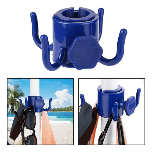2 Colgador De Gancho Colgante Para Sombrilla De Playa De 4