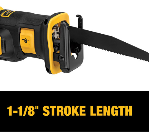 Sierra Recíproca Dewalt Dcs367p1, 20 V Max Xr, 5 Ah, Inalámb