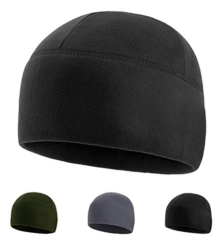 Teceum Gorro Táctico De Lana - Negro - Gorra De Reloj Milit