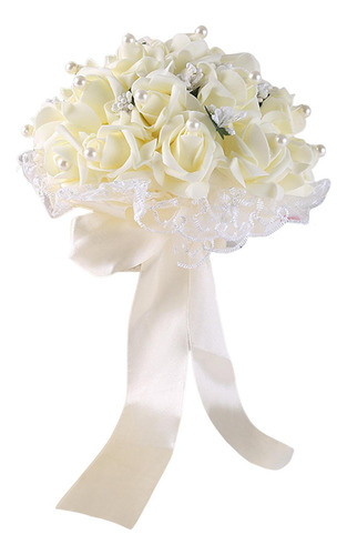 De Novia De Boda Flores Artificiales Rosas Artificiales Ramo