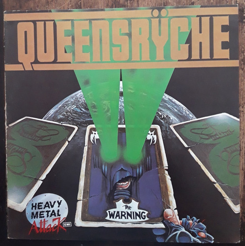 Lp Vinil (vg+/nm) Queensryche The Warning Ed Br 1984 C/enc