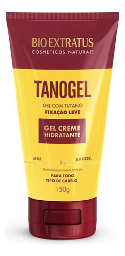Tanogel Hidratante Fixador Gel Creme 150g Bio Extratus K271