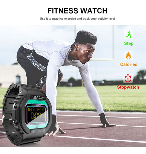 Imagen 5 de 6 de Lokmat Mk22 Bt Smart Pulsera Reloj Deportivo