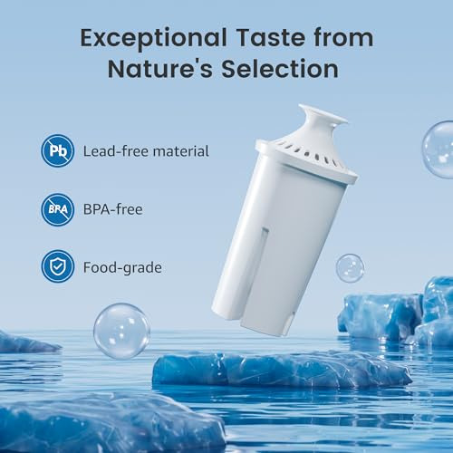 Reemplazo De Aqua Crest Para Filtro Brita®, Jarras Y Dispen