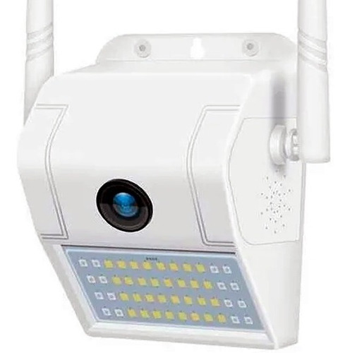 Reflector Camara Ip Wifi Exterior 180° Movimiento Alarma P2p