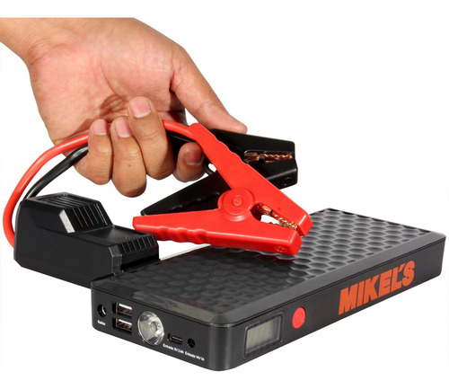 Arrancador De Baterías Jumper 18,000mah Mikels Mjs-18000