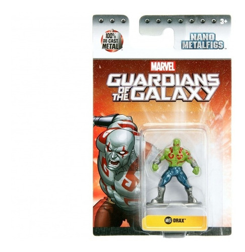 Nano Metalfigs Marvel Guardianes De La Galaxia Drax
