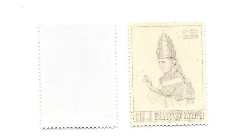 2 Estampillas Vaticano Papa Juan Pablo I Y Pablo Vi Año 1978
