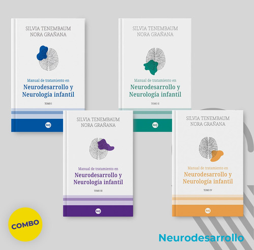 Combo Neurodesarrollo Y Neurología Infantil  X4