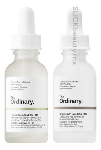 The Ordinary Acido Hialuronico + Argireline Antiarrugas