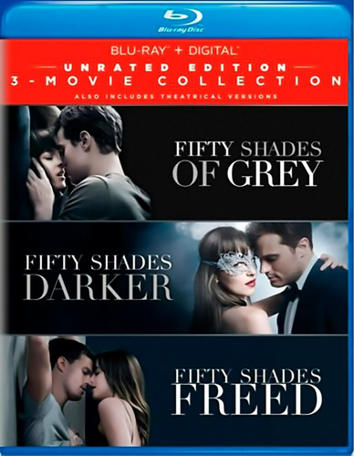 Cincuenta Sombras De Grey Colección 3 Películas En Blu-ray