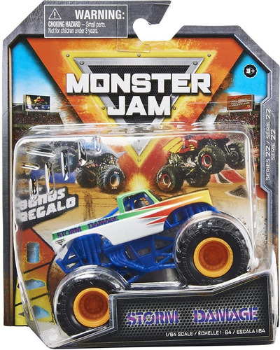 Monster Jam 1:64 Carrito De Juguete Varios Modelos