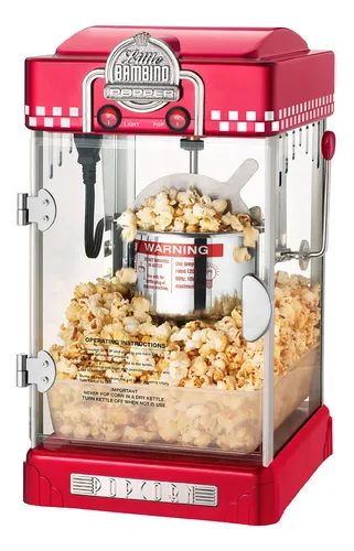 Máquina De Palomitas Gran Compañía 2.5 Oz Retro Roja