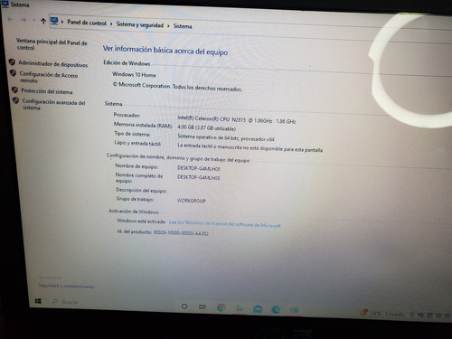 Laptop Asus X551m Negro (Usado)