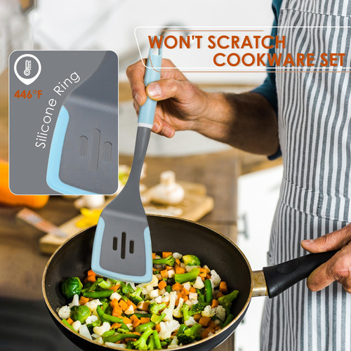Utensilios De Cocina De Cocina, Espátula Antiadherente Con S