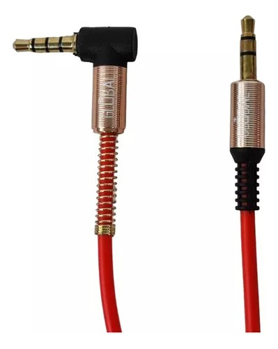 Cable Audio Auxiliar Diseño L Jack 3,5mm Auricular Teléfono