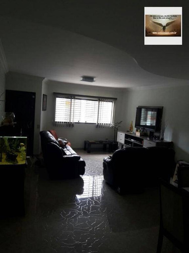 Imagem 7 de 30 de Sobrado De 344 M² Com 04 Dormitórios,( 01 Suíte )09 Vagas De Garagem,residencial À Venda, Vila Camilópolis, Santo André. - So0194