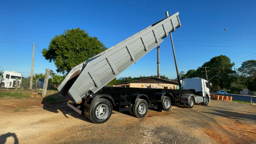 Semi Reboque Carreta Caçambao Basculante Rossetti Ano 2014