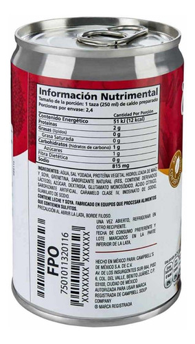Caldo De Res Campbell's 300 G