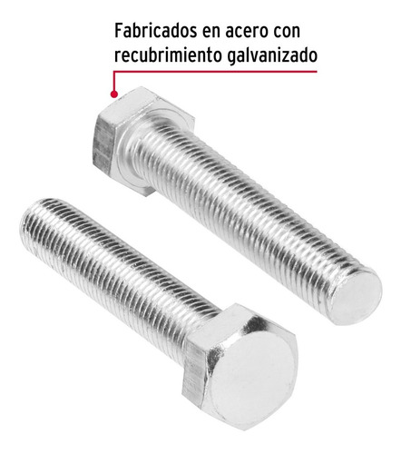 Bolsa Con 4 Tornillos 3/4 X 4 Tipo Maquina Fiero 44706