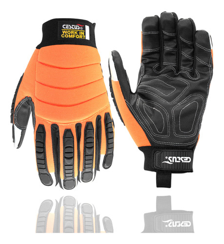 Cestus Hm Impact, Guantes De Trabajo Para Hombre, Guantes De