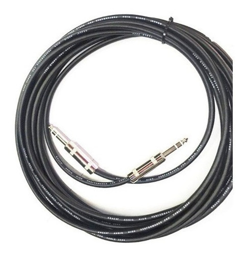 Cable Plug 6.3 Stereo A 6.3 Stereo Balanceado De 2 Metros