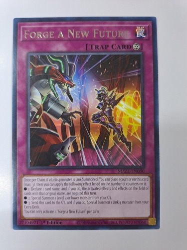 Forge A New Future Maze-en030 Rare Yugioh 