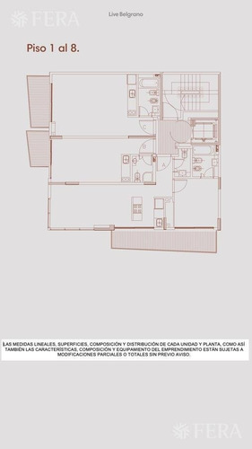 Imagen 9 de 12 de Venta De Departamento 2 Ambientes Con Balcón En Belgrano