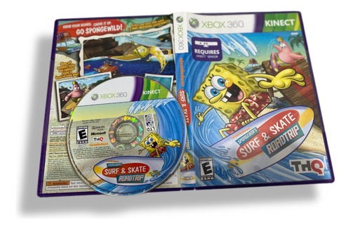 Bob Esponja Kinect Xbox 360 Pronta Entrega!