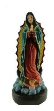 Imagen Virgen De Guadalupe 15 Cm Pvc ¡¡irrompibles!! 