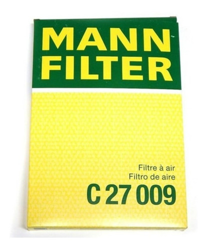 Filtro Aire Seat Ibiza Toledo 1.2tsi 1.4tsi C27009 Mann