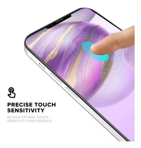 Vidrio Templado Para Iphone 12 Pro Max Resistente 3d