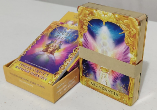 Respuestas Angelicales -44 Cartas Oráculo En Español + Libro