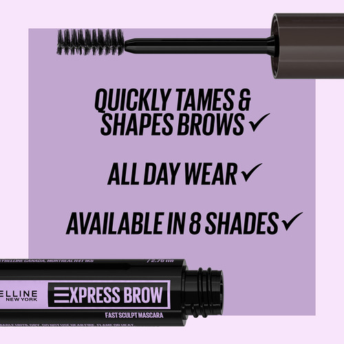 Máscara De Cejas Maybelline Brow Fast Sculpt Clear 2.6 Ml