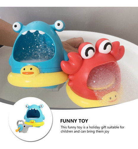 Juguetes Para Bañera, Máquina De Burbujas, Cangrejo, 2 Unida