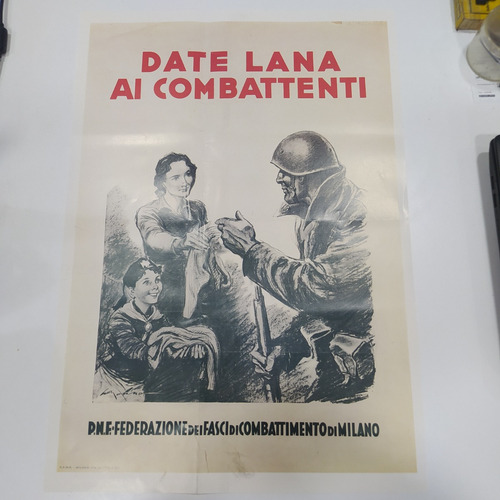 Lámina Reproducción Propaganda Sgm Colec Italiana #3 (Usado)