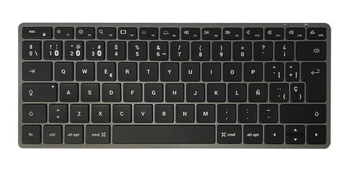 Teclado Bluetooth Retroiluminado X1 En Español Satechi