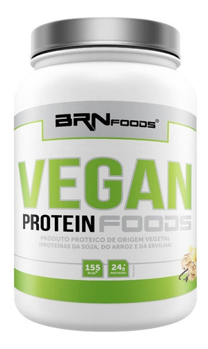 Suplemento Whey Vegan Protein Foods 500g - Brn Foods Sabor Baunilha
